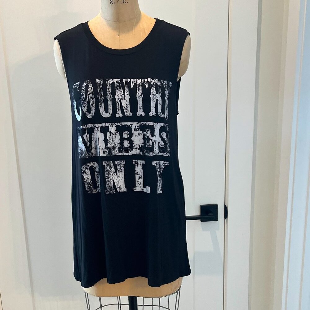 Zutter Cowboy Tank Top, S,  NWOT